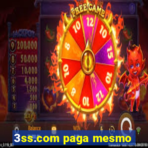 3ss.com paga mesmo